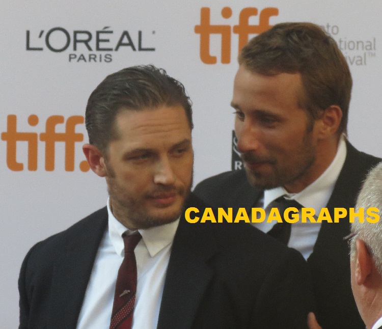Toronto Film Fest: Tom Hardy, Noomi Rapace Talk 'The Drop