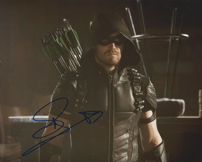 Stephen Amell as Green Arrow in TV Show Arrow 8x10" reprint Signed Photo #2 RP 